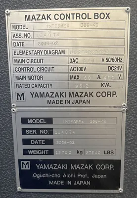 2006 MAZAK INTEGREX 300 IV S 5-Axis or More CNC Lathes | CNC EXCHANGE (16)