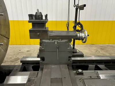 48" / 60" SWING X 84" SIRCO MODEL #PA-36 HEAVY DUTY GAP BED ENGINE LATHE, 5.5" HOLE: STOCK #21004