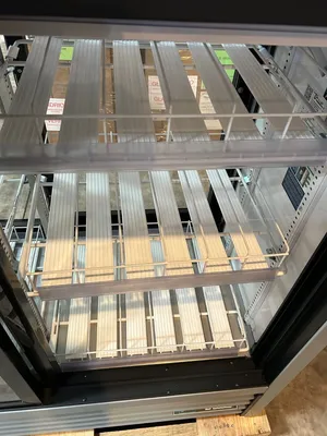 167-0566 True GDM-41CPT-48-HC-LD 2 Glass Door Cooler-Self Contained