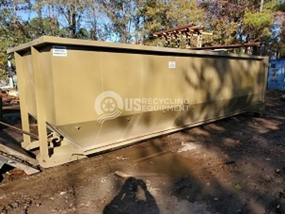 Unknown Manufacturer: Used Two (2) 30 Yard Receiver Boxes w/Augers