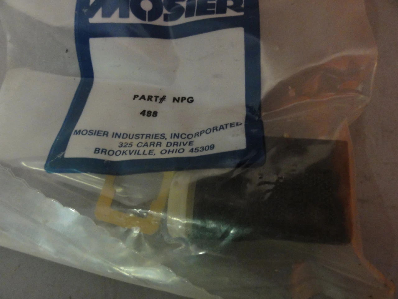 NEW MOSIER INDUSTRIES NPG 488