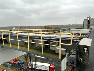 USED SWF GANTRY CRANE 70 TON + 5 TON X 25 METER
