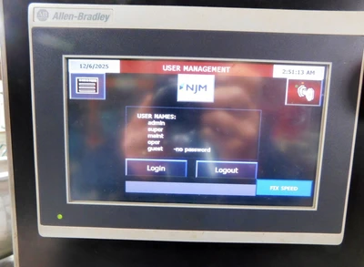 USED NEW JERSEY MACHINE TROTTER TR126-SO21