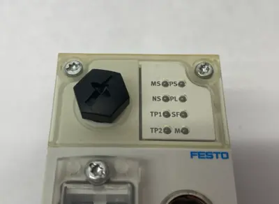 USED FESTO ETHERNET/IP MODBUS® TCP NODE 1912451, CPX-GE-EV-S INTERLINK BLOCK