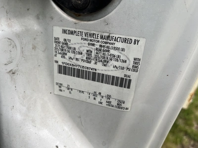 USED 2012 FORD F-550