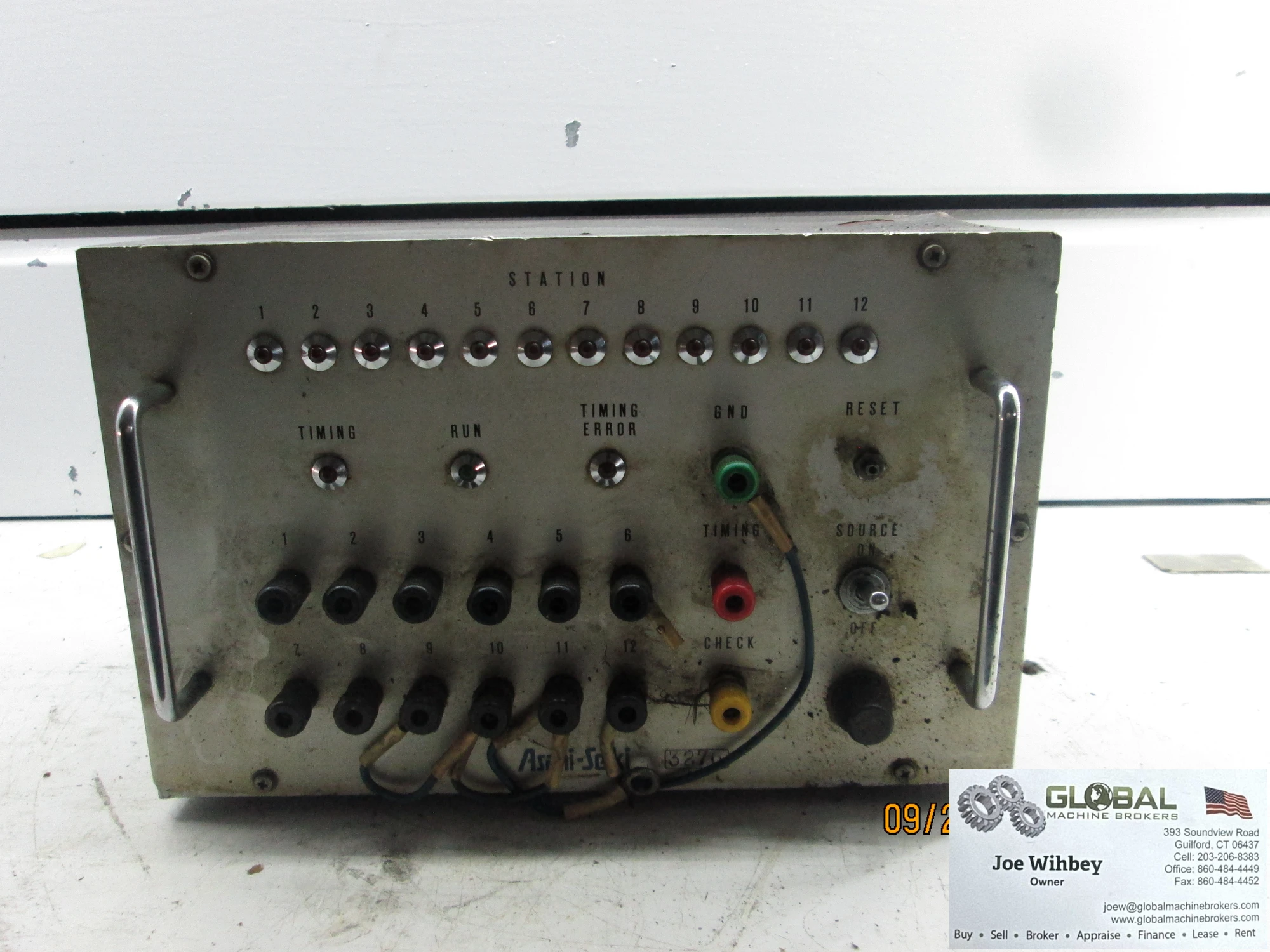 Asahi Seiki 3270 Antique Probe Box