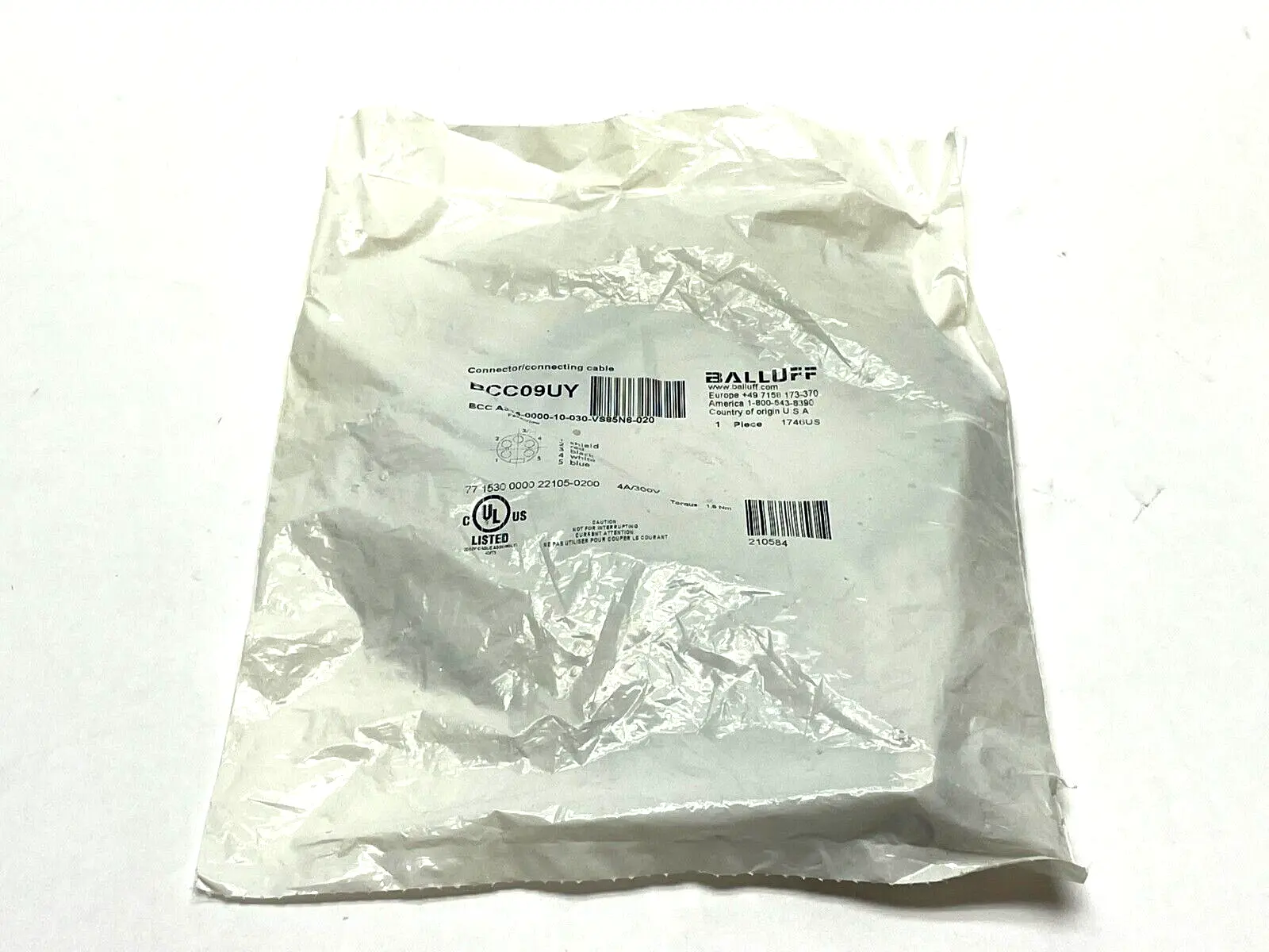 New | in-Stock Balluff BCC09UY Misc Electrical & Power Parts Michigan US | Maverick Industrial Sales #1424644