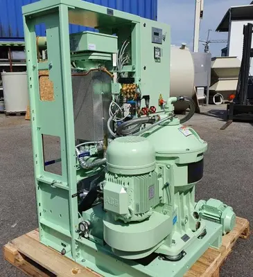 Alfa-Laval P-626 lube oil purifier module, 316SS.