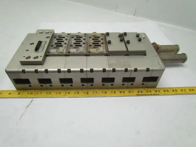 SMC Syndevco US3467 5 station manifold