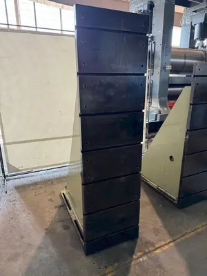 24" WIDE X 84" TALL X 48" DEEP T-SLOTTED ANGLE PLATE. STOCK # 0365024