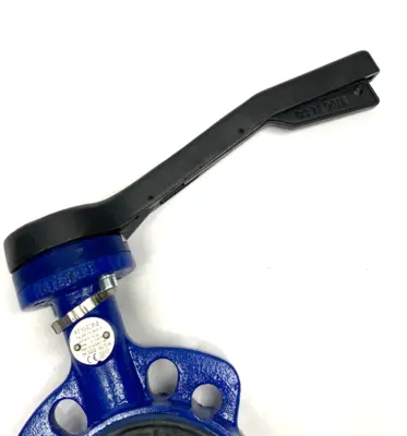 USED KEYSTONE SEATED BUTTERFLY VALVE DN100 DI BODY