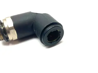 New | in-Stock PARKER PNEUMATIC PUSH-IN SWIVEL ELBOW FITTING 3/8" BSPP 12MM TUBE Hoses | Maverick Industrial Sales #1114107