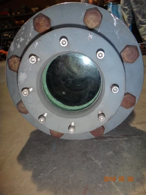 4" Resistoflex Short Cross TFE Line, 150