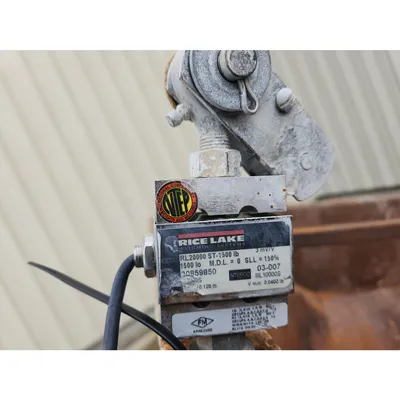 Used 9" Dia X 54"L Screw Feeder with 25 Cubic Foot Loading Hopper Vibrating Bin