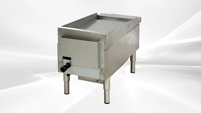 171-0462 12" Single Burner Natural Gas Heavy Duty Griddle
