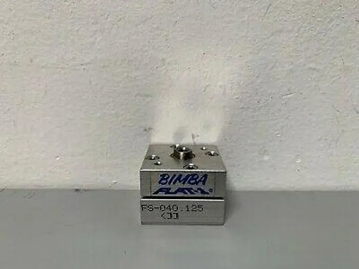 Used BIMBA FS-040.125 MINIATURE PNEUMATIC CYLINDER Parts (Hydraulics and Pneumatics) California US | Equipment Lab #486911