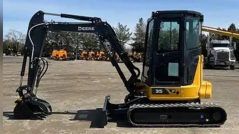 Used 2024 Deere 35P-TIER Crawler Excavators - Mini Pennsylvania US | Rubbl #1018200