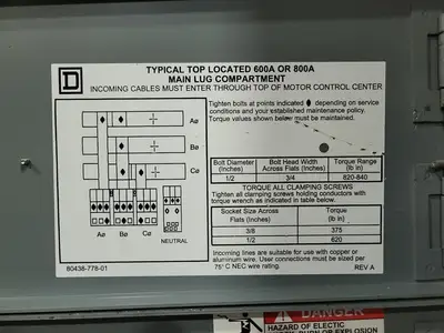 USED SQUARE D 34285674-001