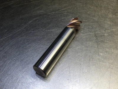 Kyocera / SGS 3/4" 5 Flute Carbide Cr Endmill 3/4" Shank .12" R 37092 (LOC2864A)