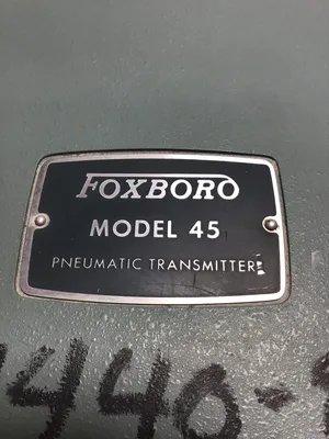 Foxboro Model 45 Pneumatic Transmitter 0-.57 Inches of Water 20 PSIG Air Supply