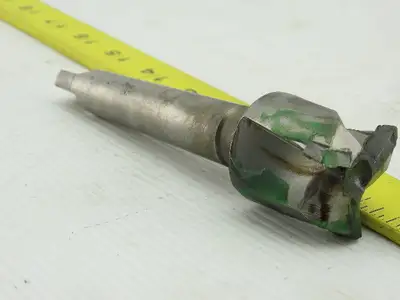 1-9/32" 3 Flute Piloted Carbide Tip Counterbore B&S #7 Taper Tang Shank