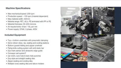 2019 KARLVILLE KS-DSUP-400 Bag Machines, Pouch | Mark One Machinery (5)