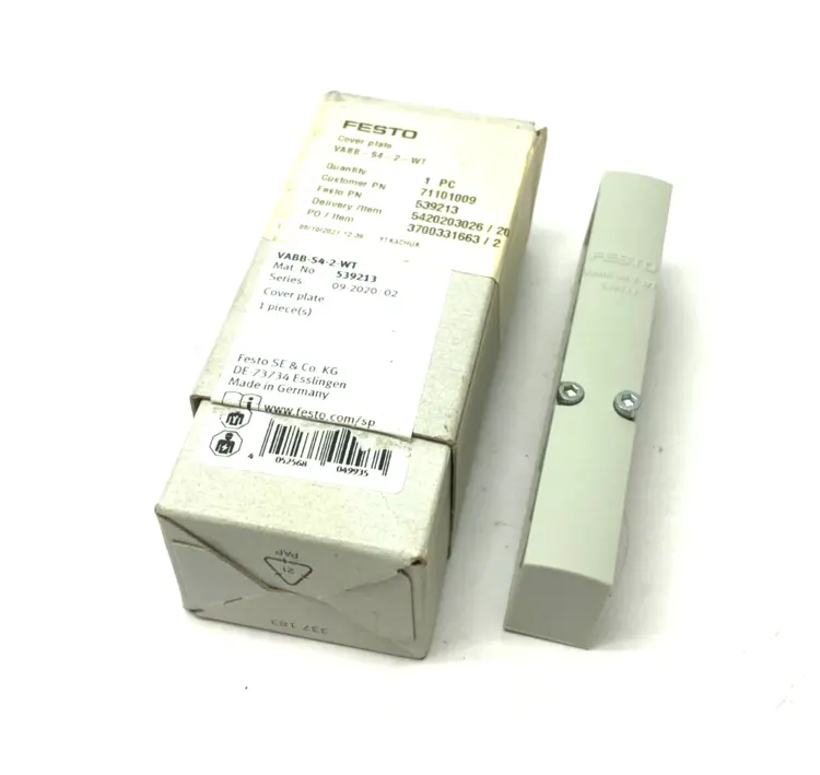 Used FESTO MANIFOLD COVER PLATE Parts (Hydraulics and Pneumatics) | Maverick Industrial Sales #1112220