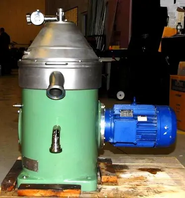 SPX Seital SE 113 TOV self-cleaning hermetic clarifier, 304SS.