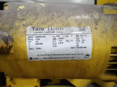 Used YALE CEW10X20RT14D4 Material Handling (misc) Ohio US | HGR 24 #1289777