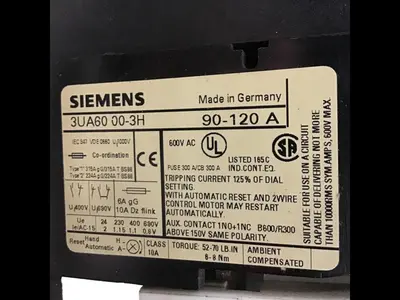 USED SIEMENS 3TF50