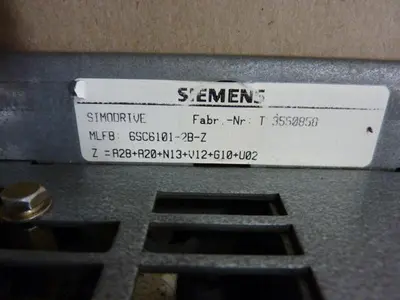 USED SIEMENS 6SC6101-2B-Z