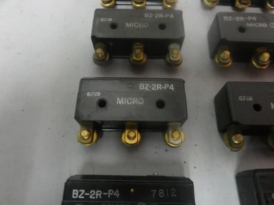 USED HONEYWELL MICROSWITCH BZ-2R-P4, BZ-2R-P2