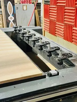 2004 Multicam Series 3000 Router 60"x120" Travels, Remote Jog Handle, 8 Position atc, Tool Height Sensor, Pendant Control