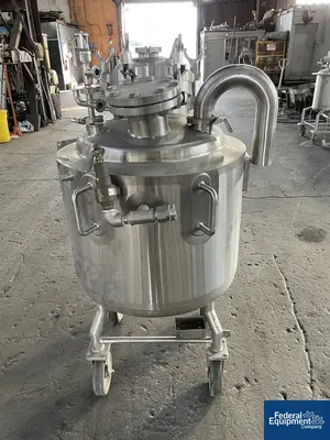 USED Northland 40 Gal Northland Stainless Reactor Body, 316 S/S, 100/100#