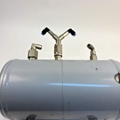 Jun-Air 25L Steel Air Receiver Tank Internally Powder Coated for OF302 Series