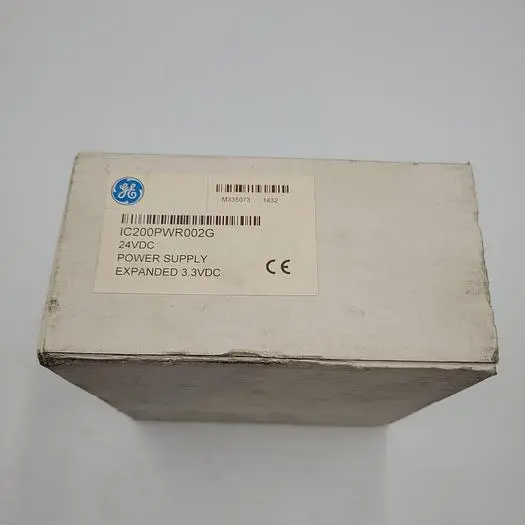 New | in-Stock GE GE IC200PWR002G 24VDC POWER SUPPLY - SEALED IN ORIGINAL BOX Power Supplies | ND Industrial Surplus #1221836