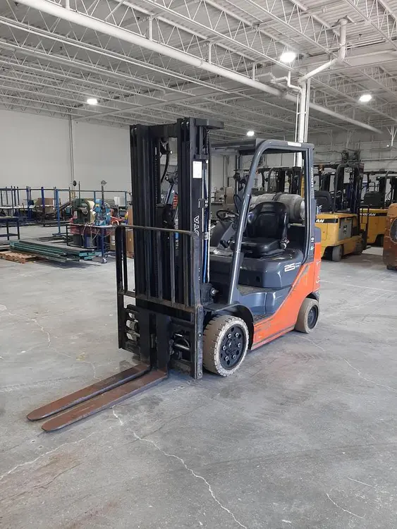 Used 2020 TOYOTA 8FGCU25 – 5000 LB. FORKLIFT Misc Forklifts | OAK BAY MARKETING #394056