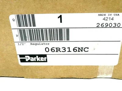 NEW PARKER 06R316NC REGULATOR 1/2"