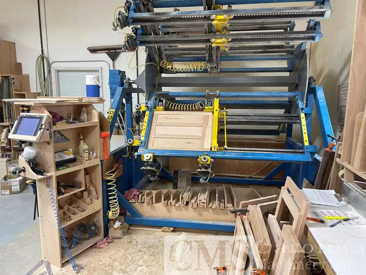 Used 2013 TAYLOR/JLT 70-X-4M DOOR CLAMP Woodworking Assembly Clamps | CAROLINA MACHINERY SALES #421499