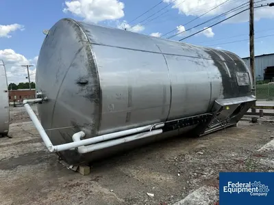 USED Stainless Fabrication 12,000 Gal Stainless Fabrication Storage Tank, 304 S/S