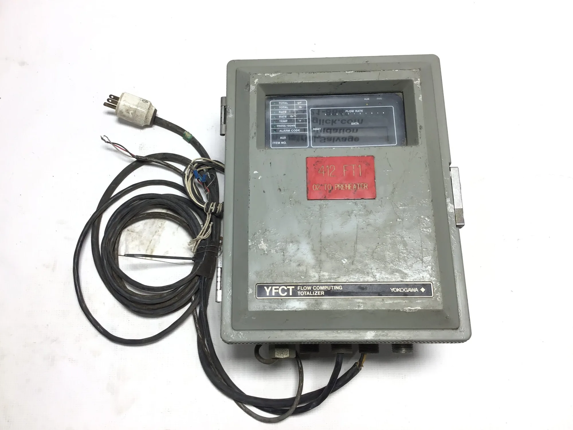 Yokogawa YFCT-3AA4-A1A Flow Computing Totalizer 20-130VDC 80-138VAC 47-63Hz