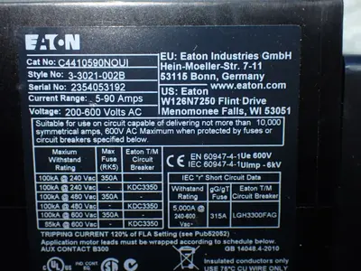 USED EATON C4410590NOUI
