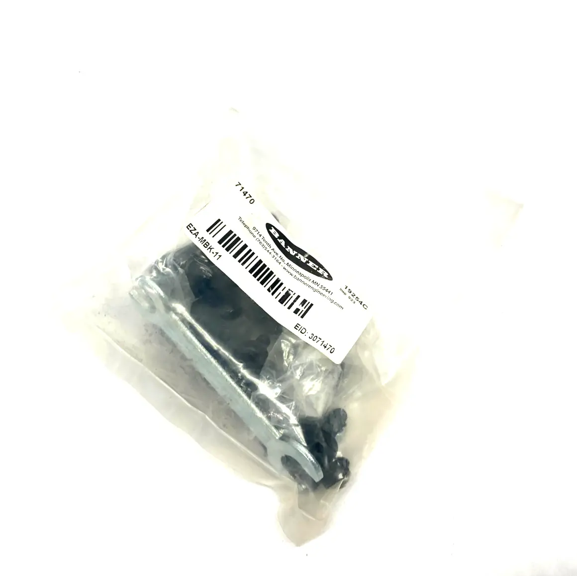NEW BANNER ENGINEERING EZ-SCREEN ACCESSORY MOUNTING BRACKET KIT 71470