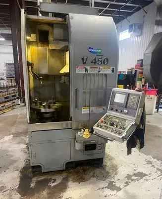 2006 DOOSAN V450 Vertical Boring Mills (incld VTL) | Toolquip, Inc. (2)