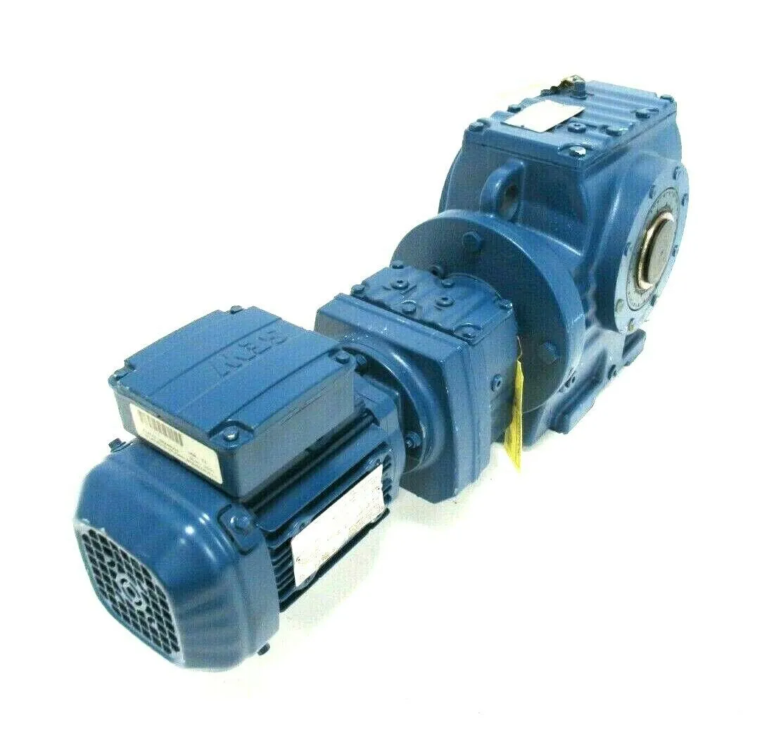 NEW SEW EURODRIVE SA77R37DRS71M4 GEAR MOTOR 574:1 230/460V 3/4HP