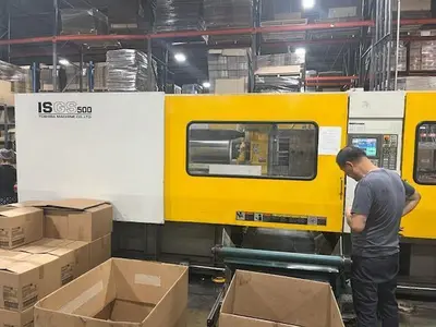 2006 TOSHIBA ISGS500WV21-27 Injection Molding Horizontal/Vertical | Machinery Network (3)
