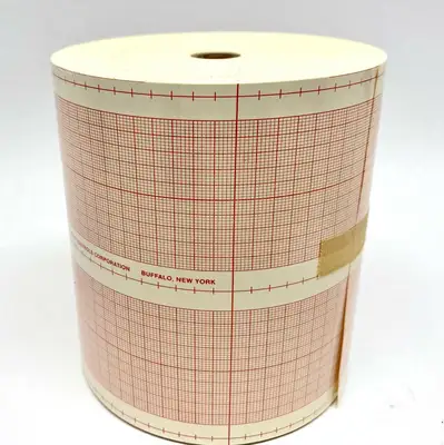 NEW GRAPHIC CONTROLS BRUSH RECORDING CHART PAPER