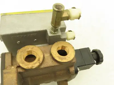 Norco WCV-I-4-A-1-E3A5-A-L-D/B Bronze Water Flow Control Valve 1/2"NPT 4 Way