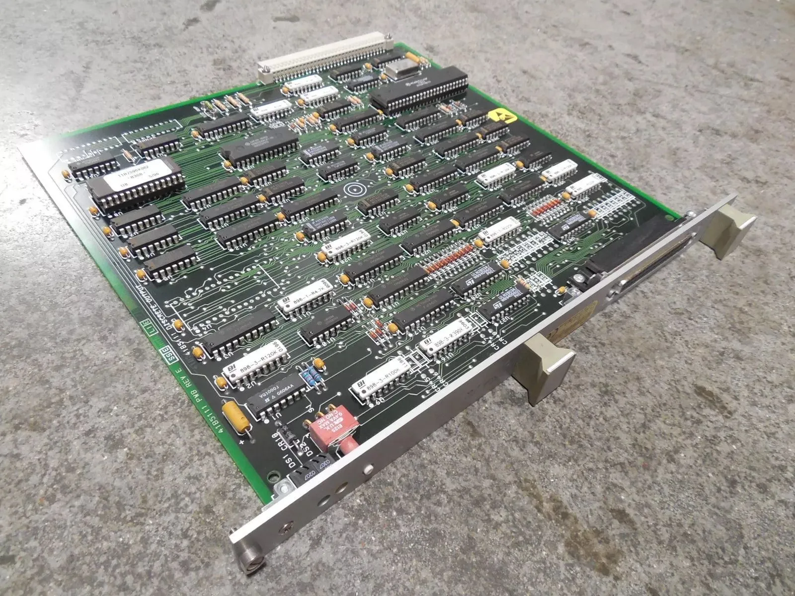 Fisher Rosemount CL6721X1-A4 Provox Discrete I/O Card 41B5215X132 Rev. Q Used