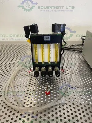 USED APPLIKON ADI 1030 BIO CONTROLLER W/ WATSON MARLOW 101U/R, COLE PARMER FLOWMETER